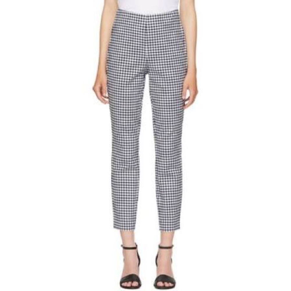 rag & bone Gingham Simone Cropped Pants - Picture 2 of 4